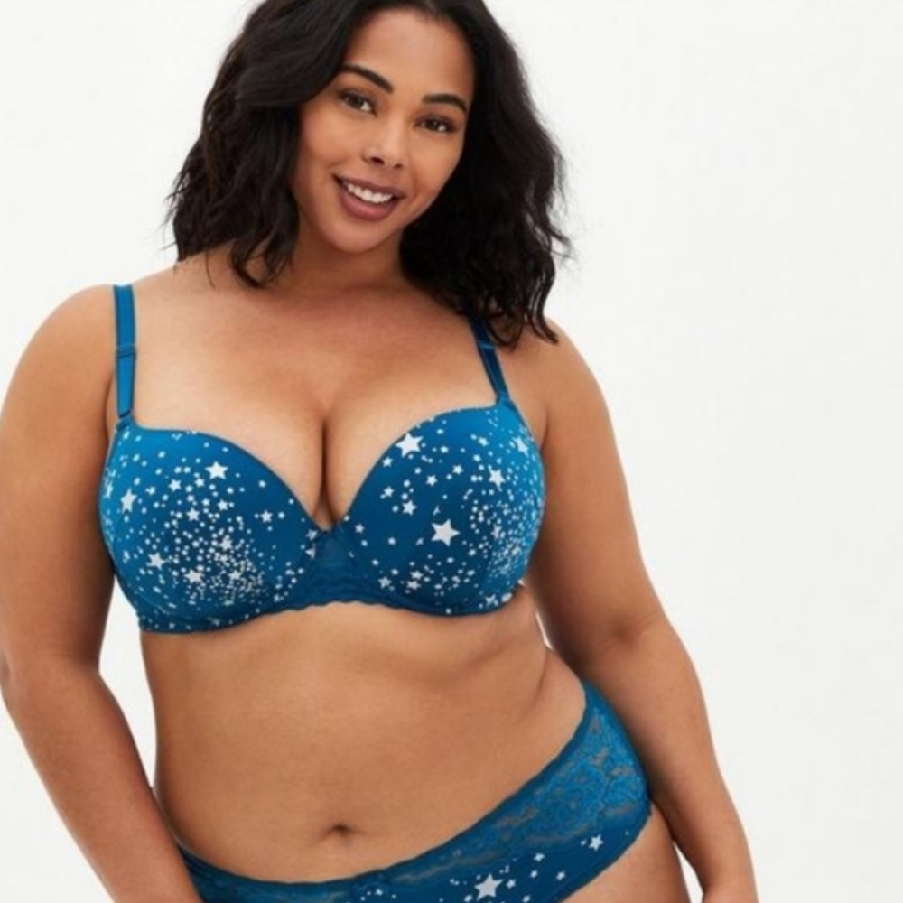 Torrid Curve 44C Women's Starry Blue Bra